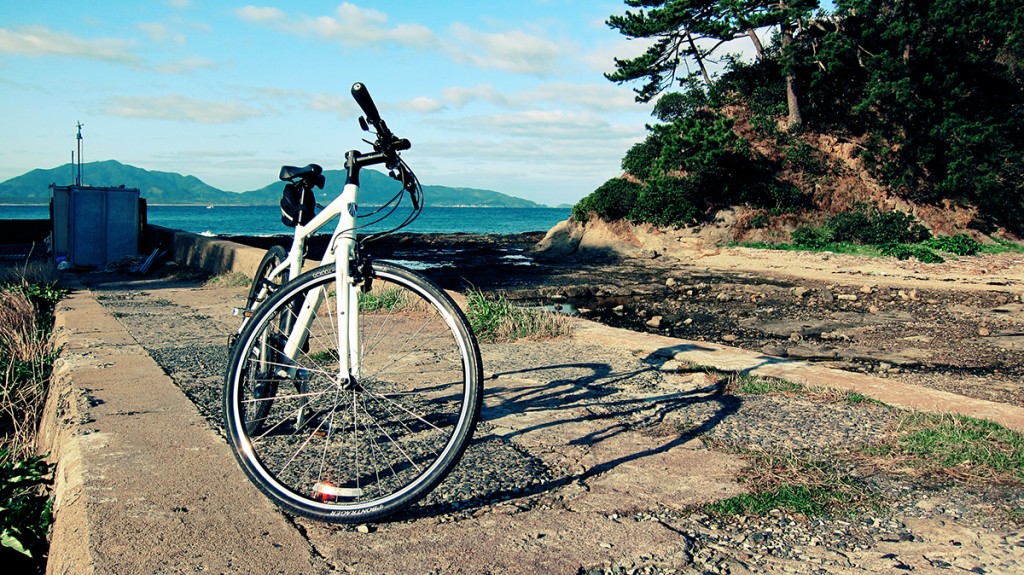 天気が良かったので遠賀郡芦屋町「浪懸・狩尾岬サイクリングロード」をサイクリング